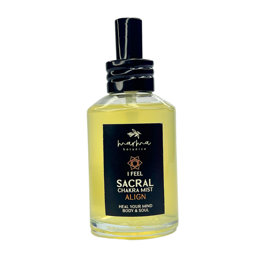 Sacral Chakra Mist - Aromatic Alignment Spray with Laurel & Squalane Oils, 30 ML