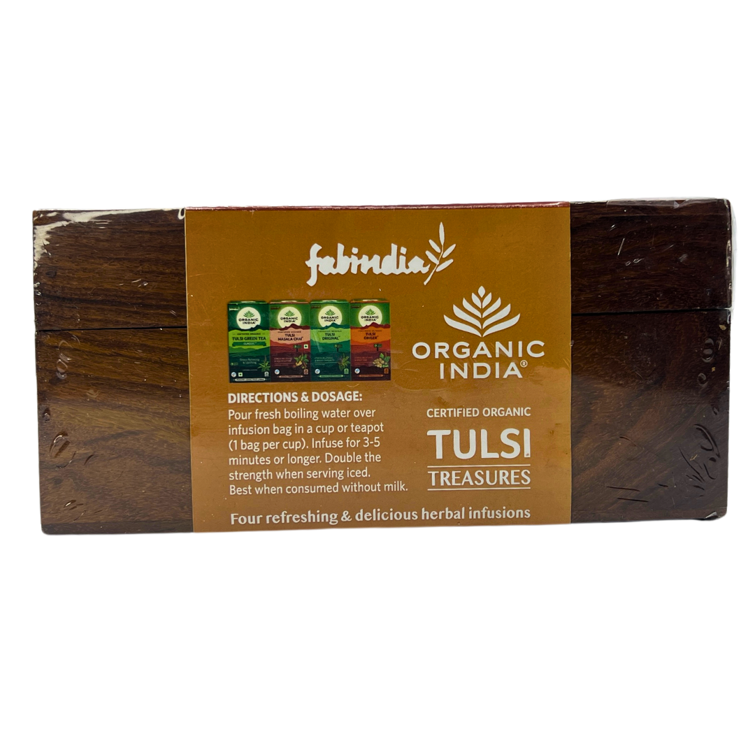 Organic India Tulsi Treasures - Variety Pack of Certified Organic Herbal Teas, 60 Bags